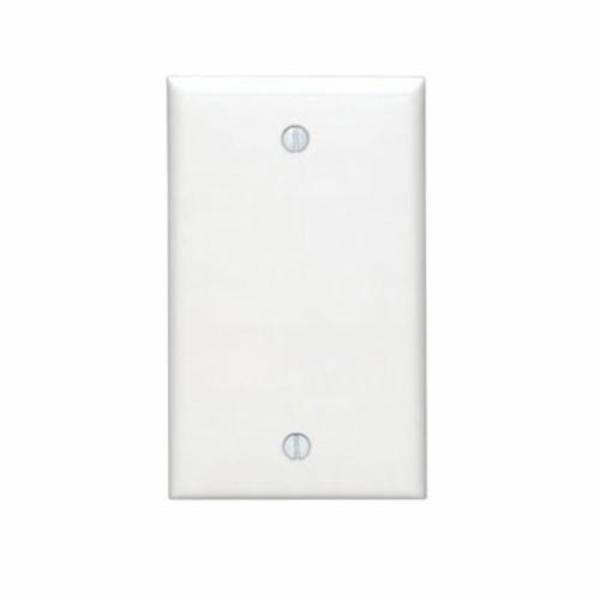 Leviton Wallplates Rd Wp 1G Blank Box Mnt Thermopl 80714-R